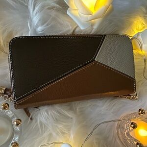 Stylish Brown and Tan Women's Wallet